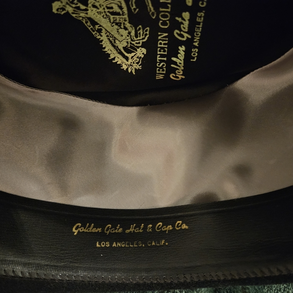 Mens Western "El Dorado" Wool Hat - Picture 8 of 9